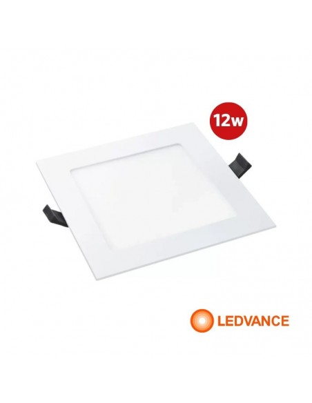 PLAFON EMBUTIR LEDVANCE INSERT CUADRADO 12W LUZ FRIA 865