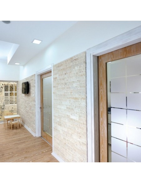 PLAFON EMBUTIR LEDVANCE INSERT CUADRADO 12W LUZ FRIA 865