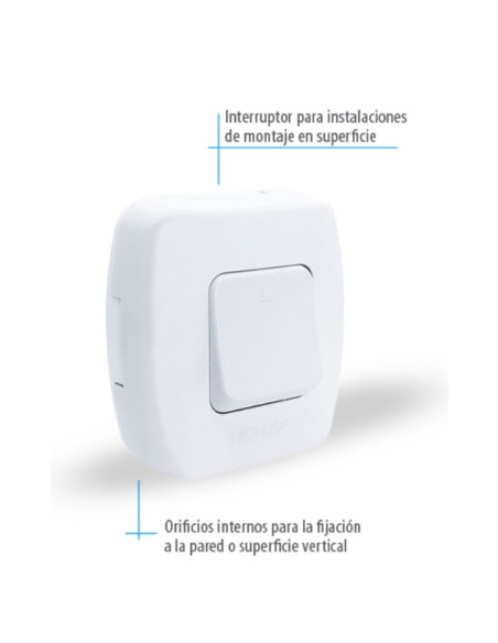 LLAVE EXTERIOR TEKNA 1 PULSADOR - KALOP