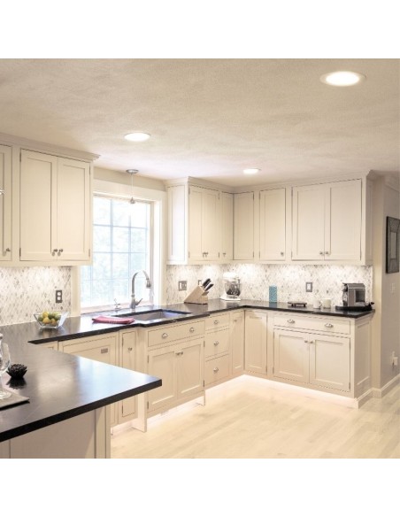 PLAFON EMBUTIR LEDVANCE INSERT REDONDO 18W LUZ CALIDA 830