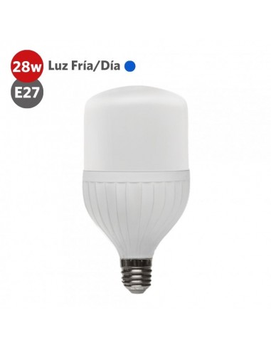 LAMPARA LED ALTA POTENCIA 28W LUZ FRIA E27 ECOLED - ALIC