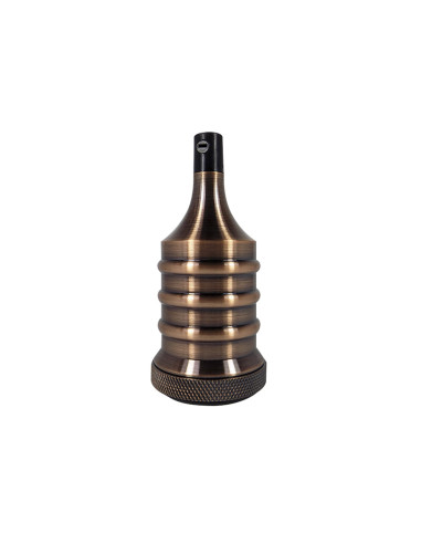 PORTALAMPARA DECO DIXSON COBRIZO.