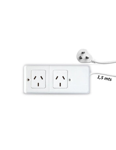 PROLONGADOR KALOP MULTIN 2 TOMAS 1,5 MTS