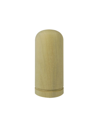PORTALAMPARA MADERA ESTILO CILINDRO (MDR542)