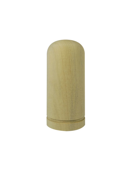 PORTALAMPARA MADERA ESTILO CILINDRO (MDR542)