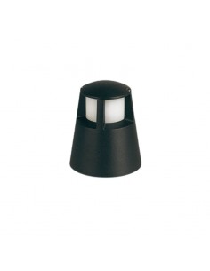 FAROLA ALUMINIO 2065 E27 60W NEGRO 15CM