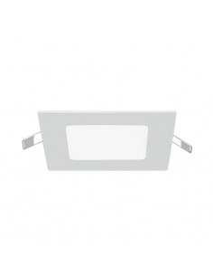 PANEL DE EMBUTIR LED CUADRADO BLANCO 6W 6000K FRIO 12X12CM