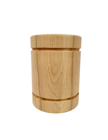 PORTALAMPARA MADERA PREMIUM CILINDRO .