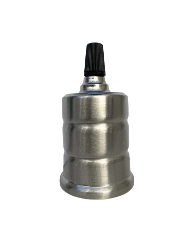 PORTALAMPARA METALICO VINTAGE DOBLE ACANALADO...