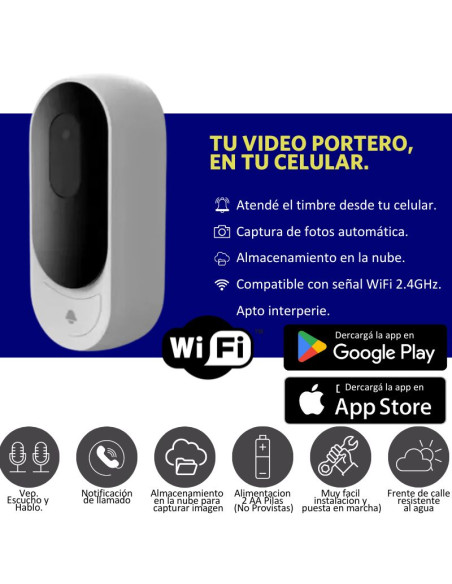 PORTERO UNIF.HINTERCOM-KOCOM WIFI FRENTE SOLO