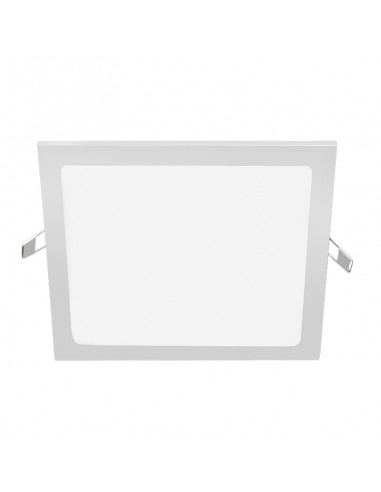 PANEL DE EMBUTIR LED CUADRADO BLANCO 24W FRIO 6000K 30X30CM