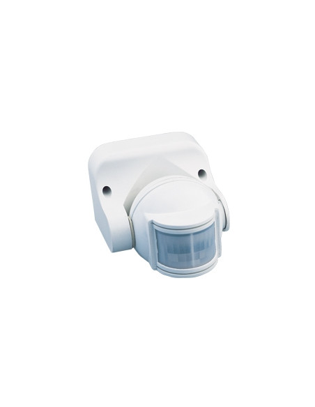 SENSOR DETECTOR MOVIMIENTO PARED/TECHO 180º BLANCO