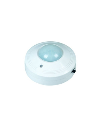 SENSOR DETECTOR MOVIMIENTO TECHO 360º  BLANCO