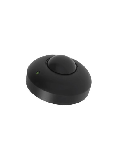 SENSOR DETECTOR MOVIMIENTO TECHO 360º  NEGRO