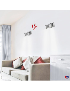 APLIQUE JULITA 2 LUCES GU10 BLANCO CANDIL 2