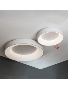 PLAFON LED BAGEL 40W DIMMER 3000K 45CM BLANCO 2