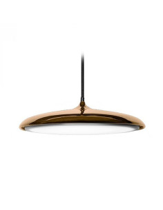 COLGANTE LED MATIZ 30W LUZ CALIDA 3000K 40CM DORADO
