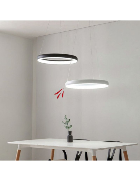 COLGANTE LED GERS 30W 3000K DIMMER 40CM BLANCO