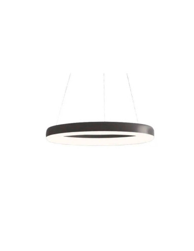 COLGANTE LED GERS 40W DIMMER 3000K 60CM NEGRO