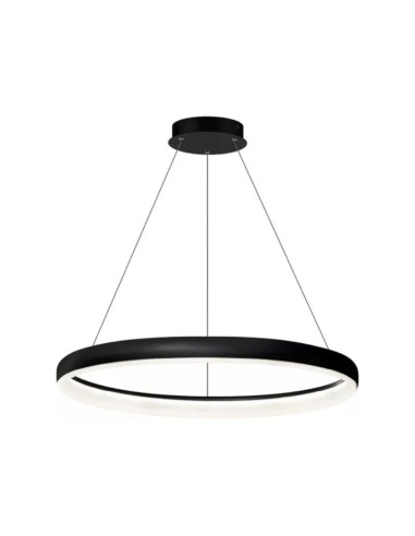 COLGANTE LED GERS 60W DIMMER 3000K 80CM NEGRO