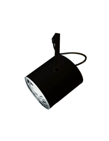 CABEZAL AR111 120MM - 1 ARO DECO NEGRO