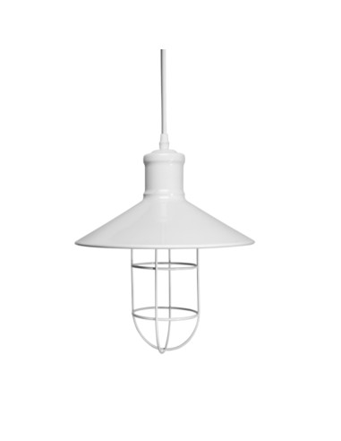 COLGANTE VINTAGE NAVAL REJA BLANCO