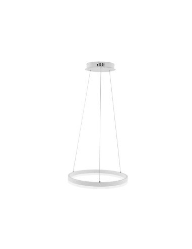 COLGANTE LED THIN 20W 40CMS 3000K BLANCO DIMMER