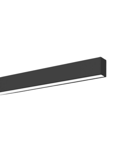 LISTON LED LEGO NEGRO 40W 170CM 6600LM LUZ NEUTRA