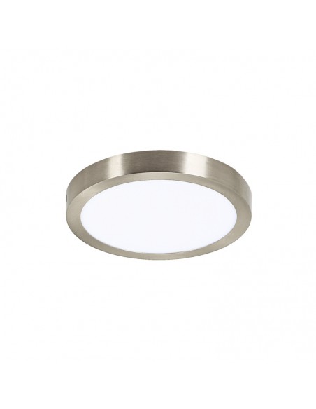 PLAFON LED 12W APLICAR PANEL LUZ FRIA REDONDO PLATIL 17CMS