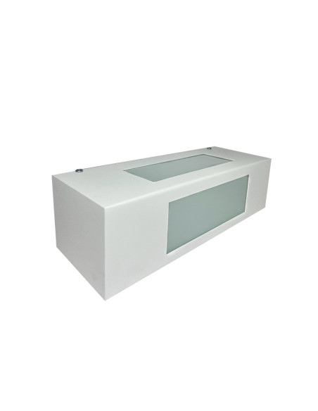 APLIQUE TRIDIRECCIONAL RECTANG 2003 1 LUZ E27 BLANCO