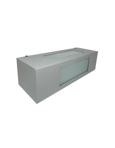 APLIQUE TRIDIRECCIONAL RECTANG 2003 1 LUZ E27 GRIS