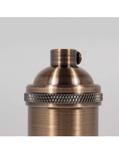 PORTALAMPARA DECO VINTAGE COBRIZO 2