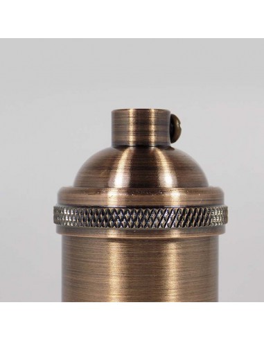 PORTALAMPARA DECO VINTAGE COBRIZO