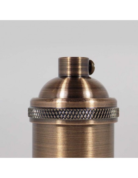 PORTALAMPARA DECO VINTAGE COBRIZO