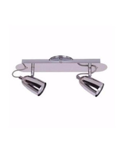 APLIQUE PARED KONUS 2 LUCES GU10 CROMO CANDIL
