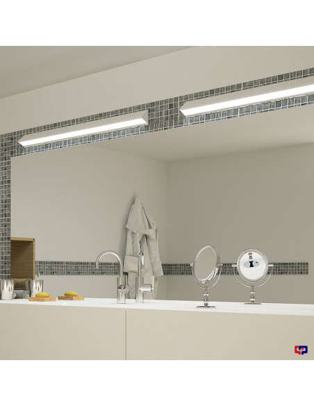 LISTON LED CAMERINO 2X4W LUZ CALIDA 41CMS BLANCO
