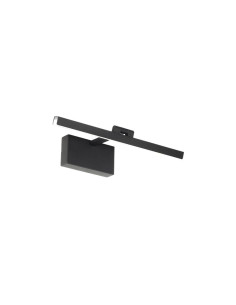 APLIQUE LED KENDRA  9W NEGRO LUZ CALIDA 3000K