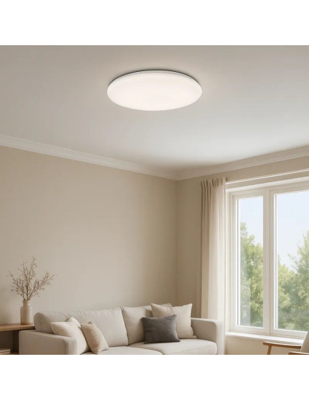 PLAFON LED VK MARAL BLANCO 32W 48CM DIMMER BLANCO DINAMIC
