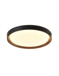 PLAFON LED ALEC 35W 3000K 50CM NEGRO CANDIL