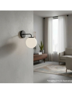 APL. LED MILK 1L E27 250MM X 150MM X 310MM NEGRO 2