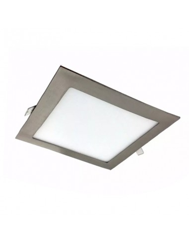 PANEL DE EMBUTIR LED CUADRADO PLATIL 24W CALIDO 3000K 30X30