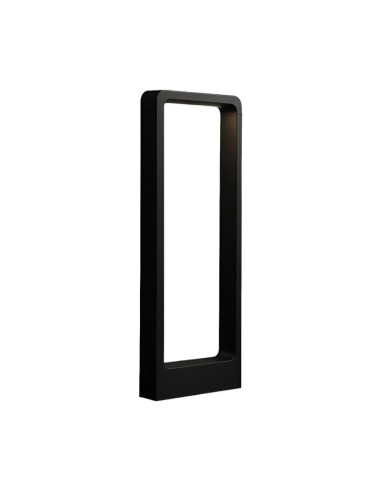 FAROLA LED 7W 60CM 3000K NEGRO IP65 ALUMINIO