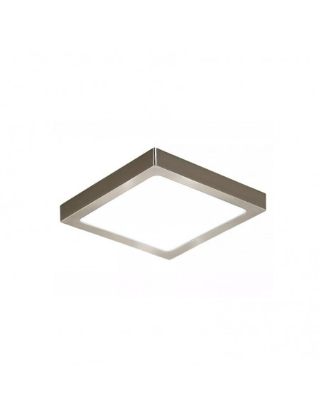 PLAFON LED CUADRADO PLATIL   6W 3000K 12X12CMS
