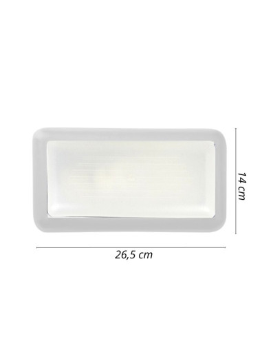 TORTUGA POLIPROPILENO LISA BLANCO E27