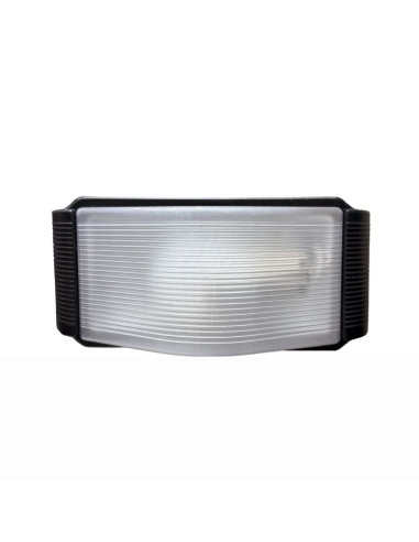 TORTUGA FARFON RECTA LISA PVC NEGRA E27