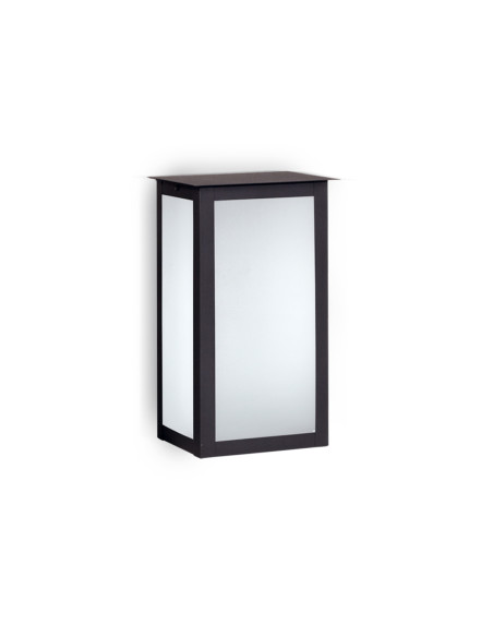 FAROL ORIENTAL CHAPA PARED 18X40X14.5CM