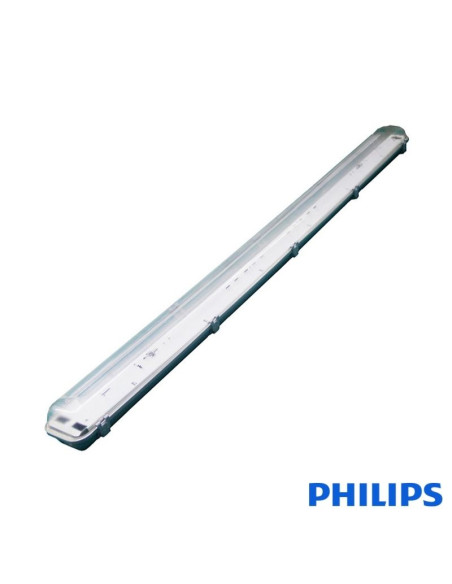 PLAFON ESTANCO PHILIPS PARA DOS TUBOS LED 2X36