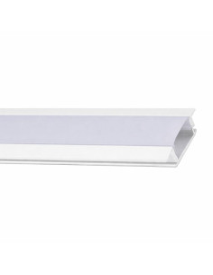 PERFIL PARA TIRA LED CANDIL ALUMINIO EMBUTIR 2M BLANC