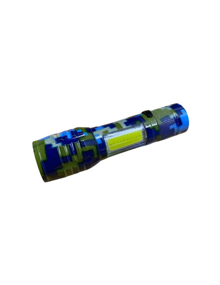LINTERNA LED TACTICA MINI RECARGABLE