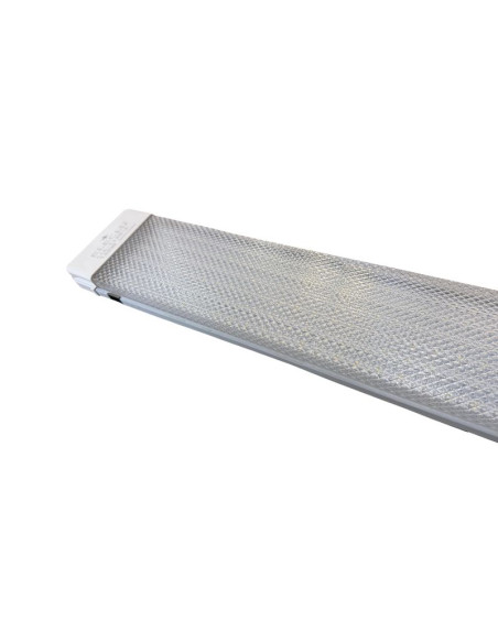 LISTON LED ALTA POTENCIA 120W DIFUSOR PRISMATICO LUZ FRIA